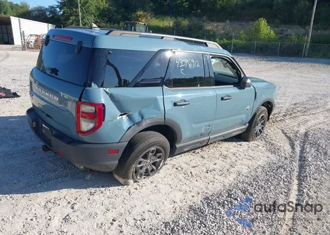 2021 Ford Bronco Sport Big Bend из США, поврежденный, VIN 3FMCR9B63MRA02500